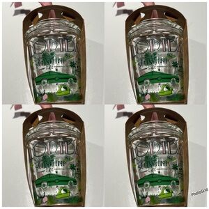Starbucks Florida Ornament Been There 2020 Glass Christmas Gator Flamingo